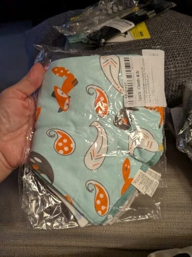Customer photo review of baberos impermeables 5 Piezas