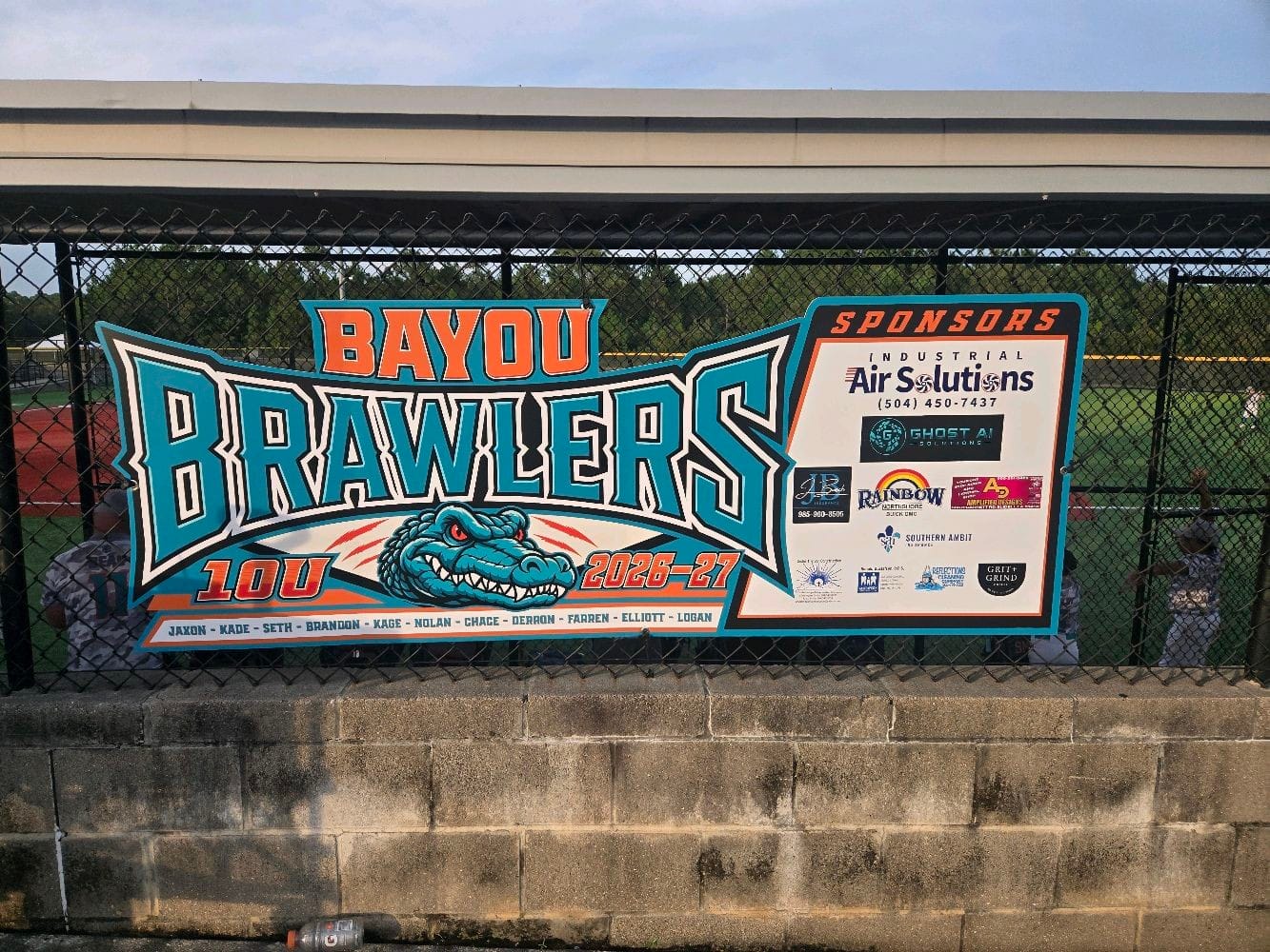Customer photo review of Dugout Signs