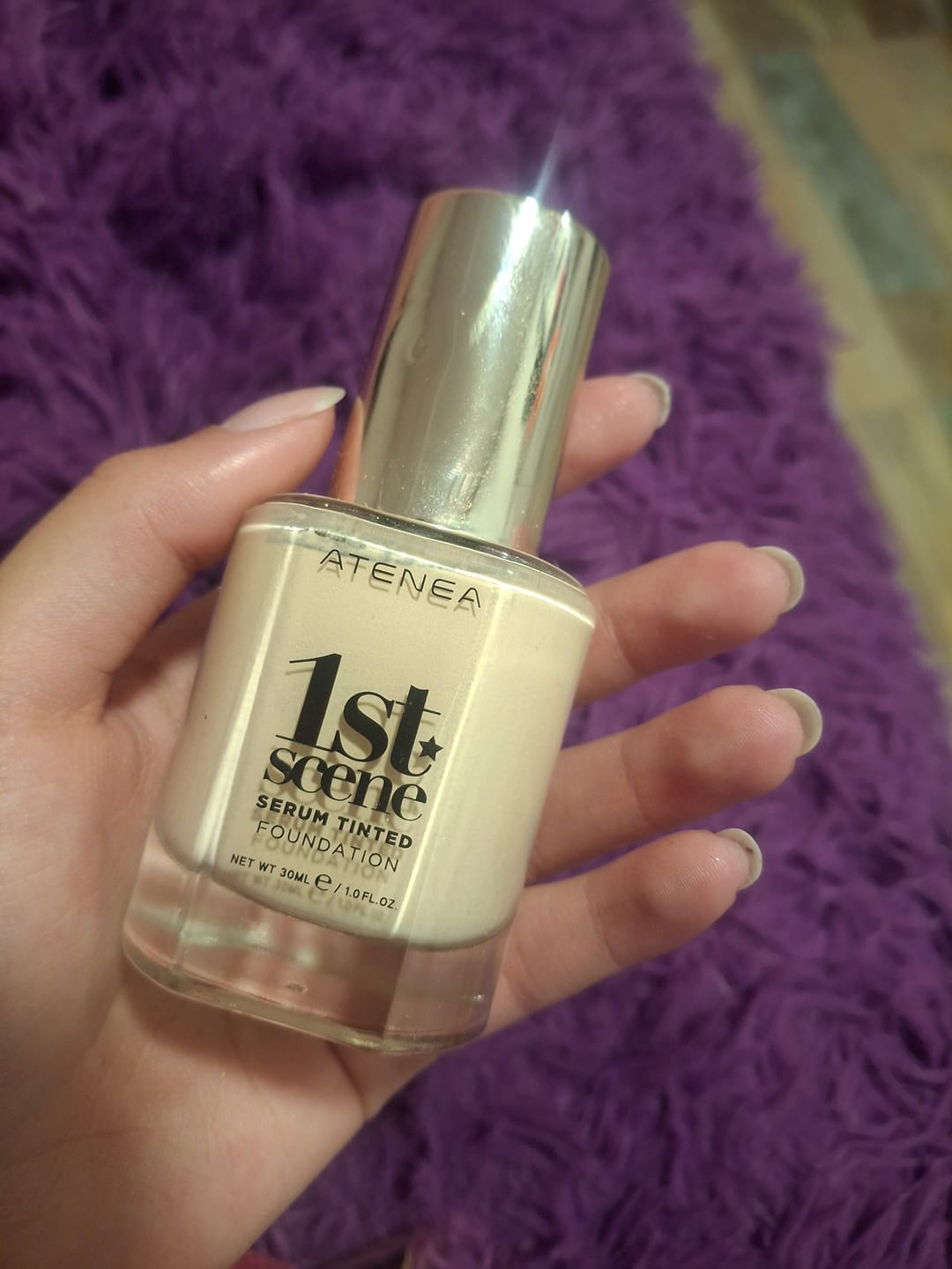 Customer photo review of TINTA DE MAQUILLAJE | SERUM TINTED