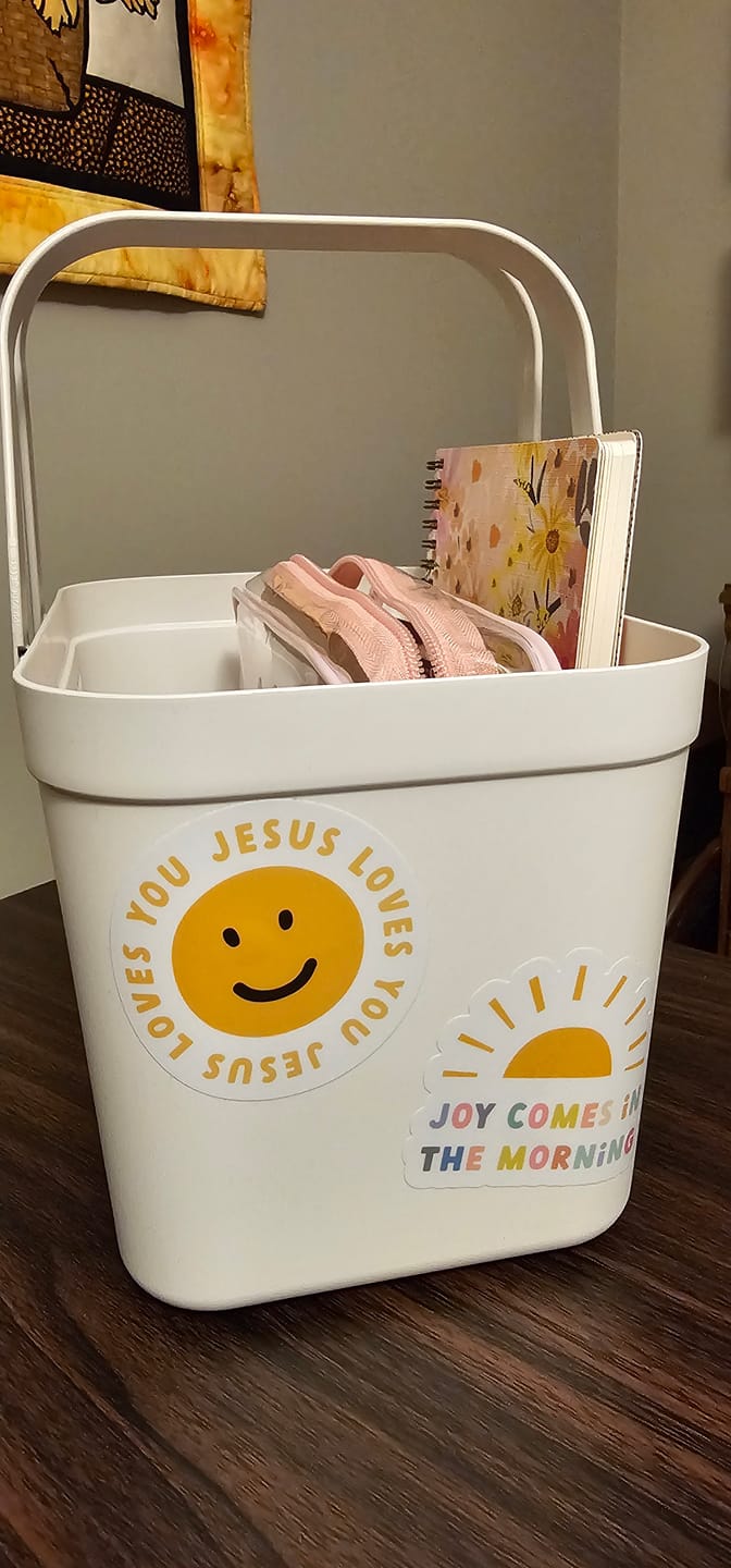 Customer photo review of Trust in the Lord at all Times Sticker
