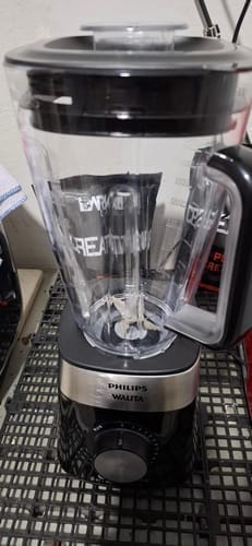 Customer photo review of PHILIPS Liquidificador Série 5000, RI2242, Preto, Jarra Inquebrável, Walita