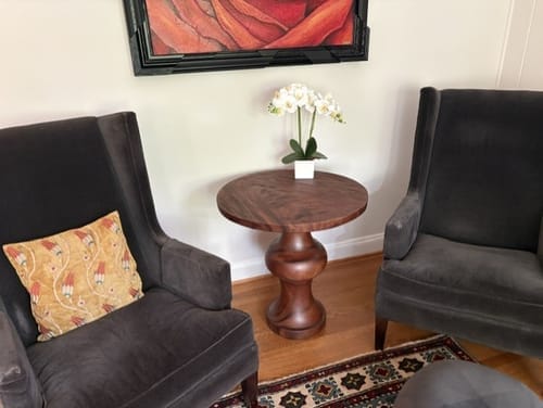 Customer photo review of Sculptural Wall Bookcase With Organic Multi Tier Shelves For Living Room