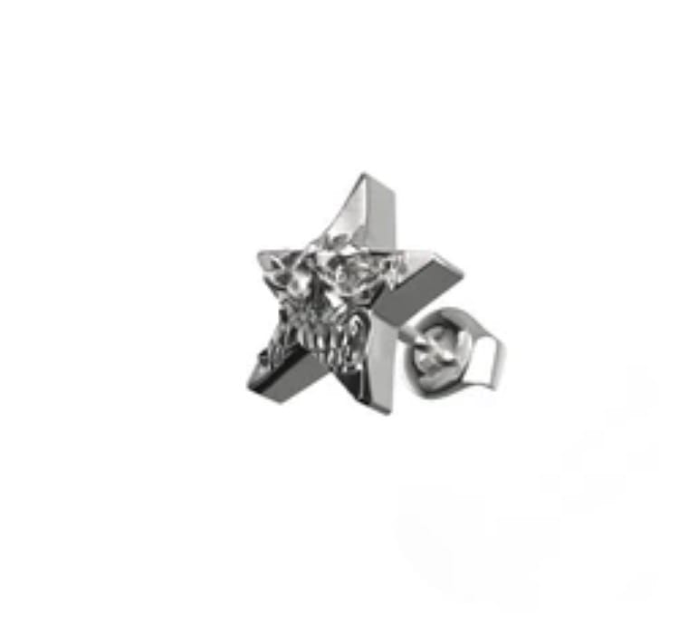 Customer photo review of SKAR STUD EARRINGS