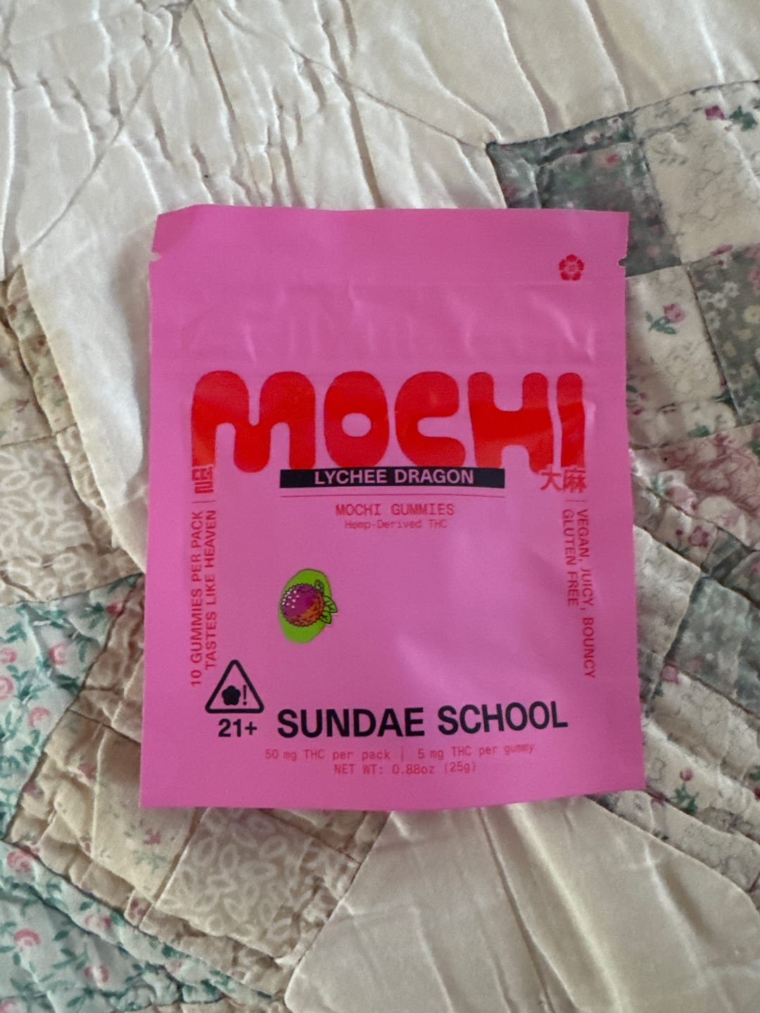 Customer photo review of Lychee Dragon (5mg) Mini