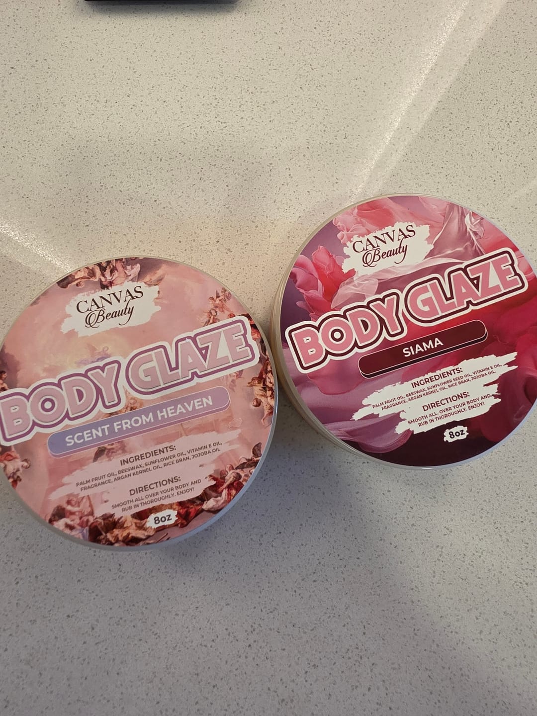 Customer photo review of BODY GLAZE: SIAMA