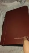 Customer photo review of Leather Portfolio Bag With Handle