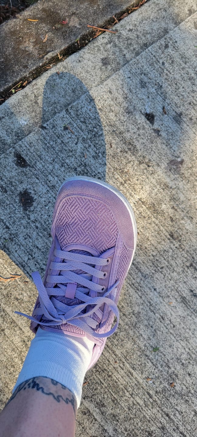 Customer photo review of Hyacinth - Barefoot Shoes