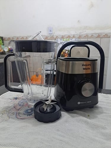 Customer photo review of PHILIPS Liquidificador Série 5000, RI2242, Preto, Jarra Inquebrável, Walita