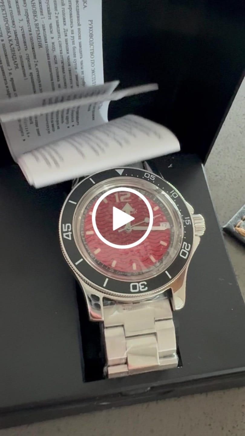 Customer video review of Reloj Vostok Amphibia 13043А Automático Buceo Made in Russia 43,8mm [EXCLUSIVO]