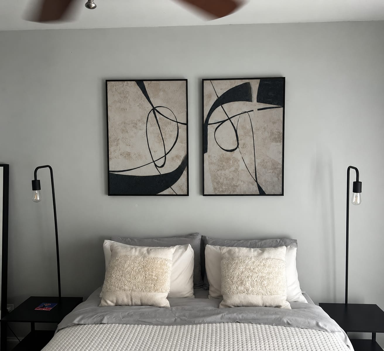 Customer photo review of Wabi Sabi Wall Art Set of 2 #WS093