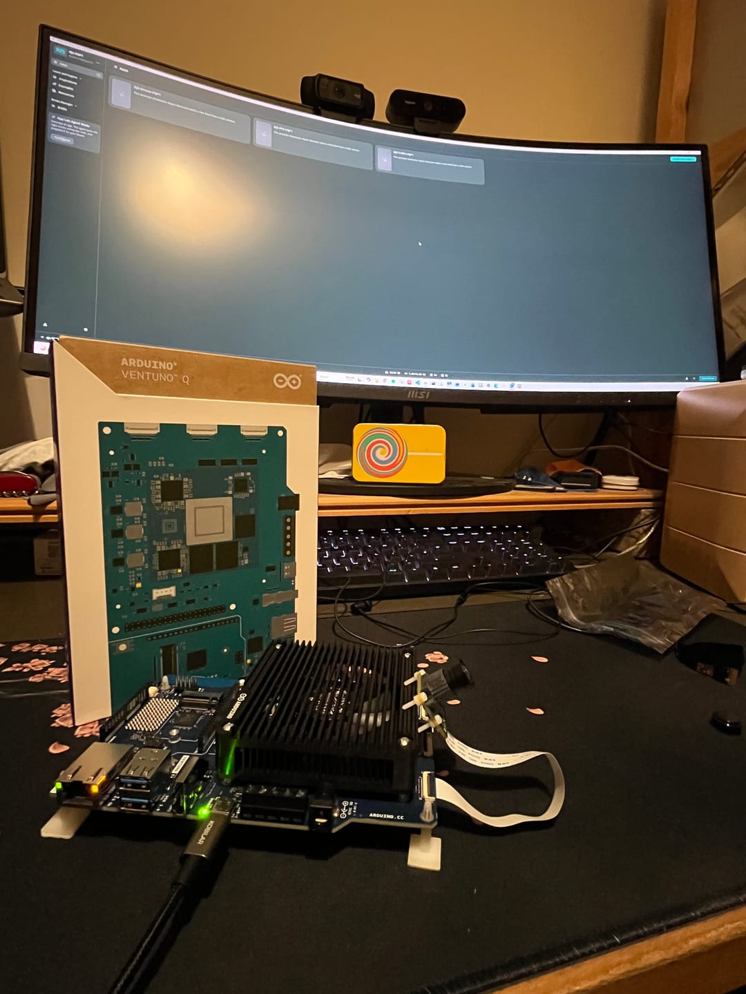 Customer photo review of Arduino®️ VENTUNO™ Q