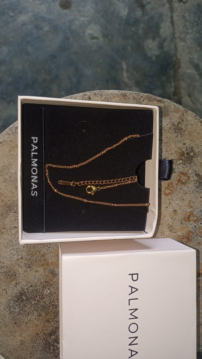 Customer photo review of Beaded Chain Necklace