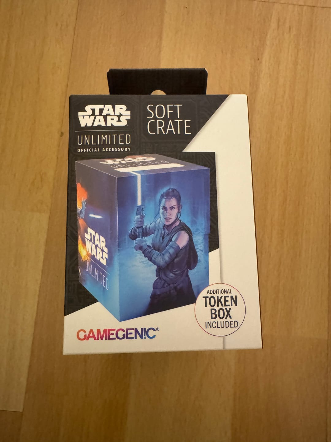 Customer photo review of Star Wars: Unlimited Soft Crate - Rey / Kylo Ren - GameGenic Deck Boxes