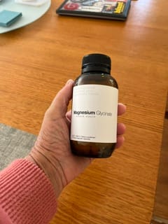 Customer photo review of Magnesium Glycinate (Pure & Unbuffered) - 110 Capsules