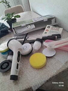 Customer photo review of 7'si 1 Arada Kablosuz Elektrikli Temizlik Fırçası