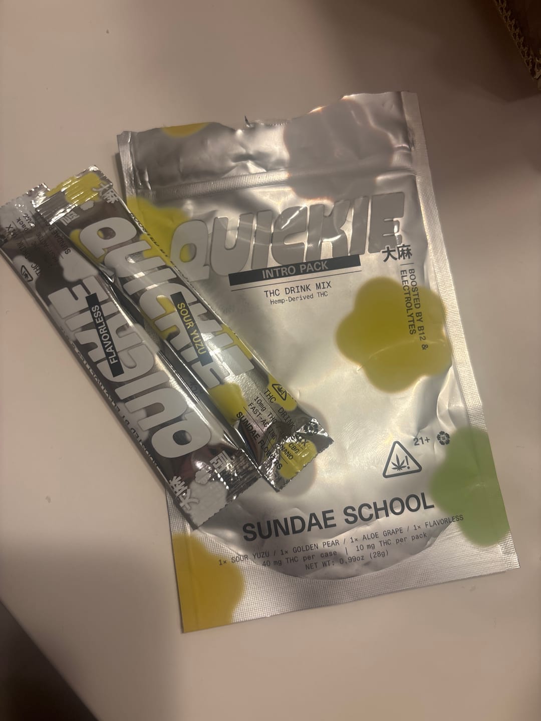 Customer photo review of Quickies Discovery Pack