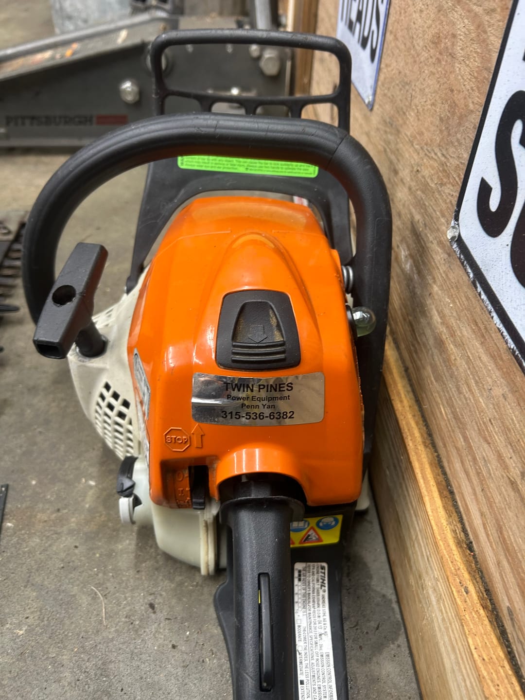 Customer photo review of MISC USED PART - STIHL SHROUD - 1139-140-4703