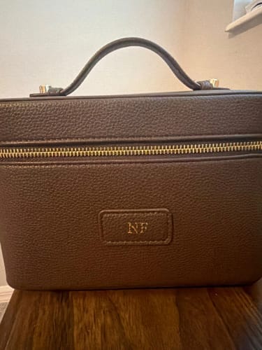 Customer photo review of Vanity Case en Cuir