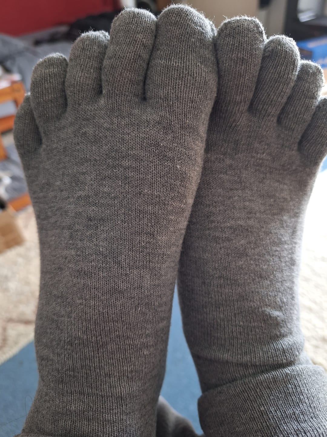 Customer photo review of Zehensocken-5 Paar-Nahtlosigkeit