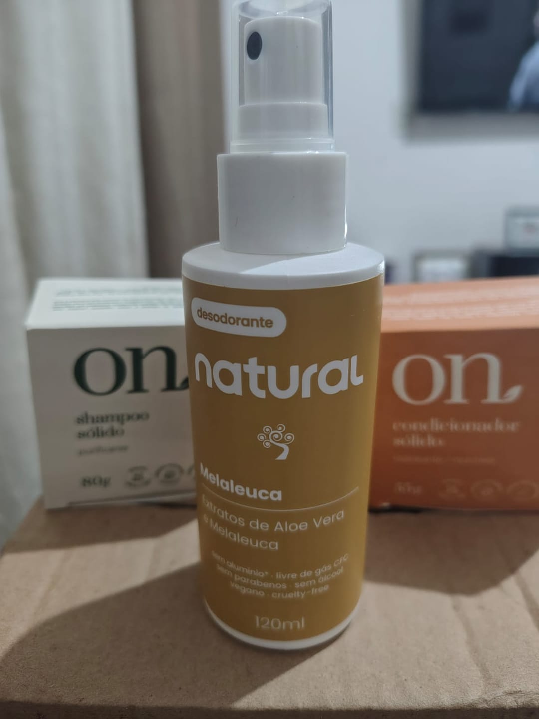 Customer photo review of Shampoo Sólido Purificante ON 80 g