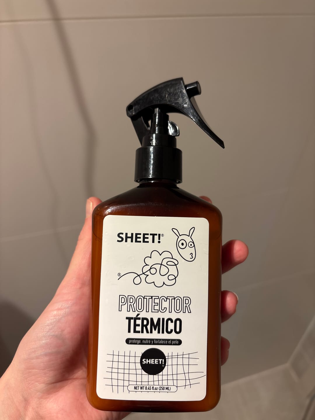 Customer photo review of Protector térmico SHEET! 250 ML