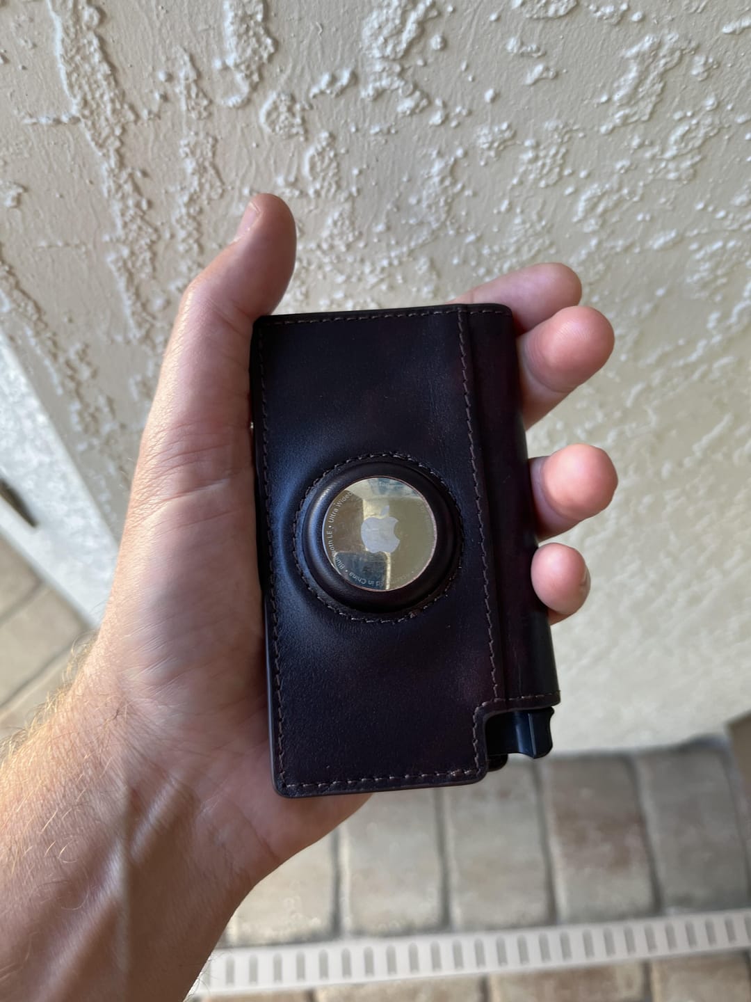 Customer photo review of Wallet for AirTag