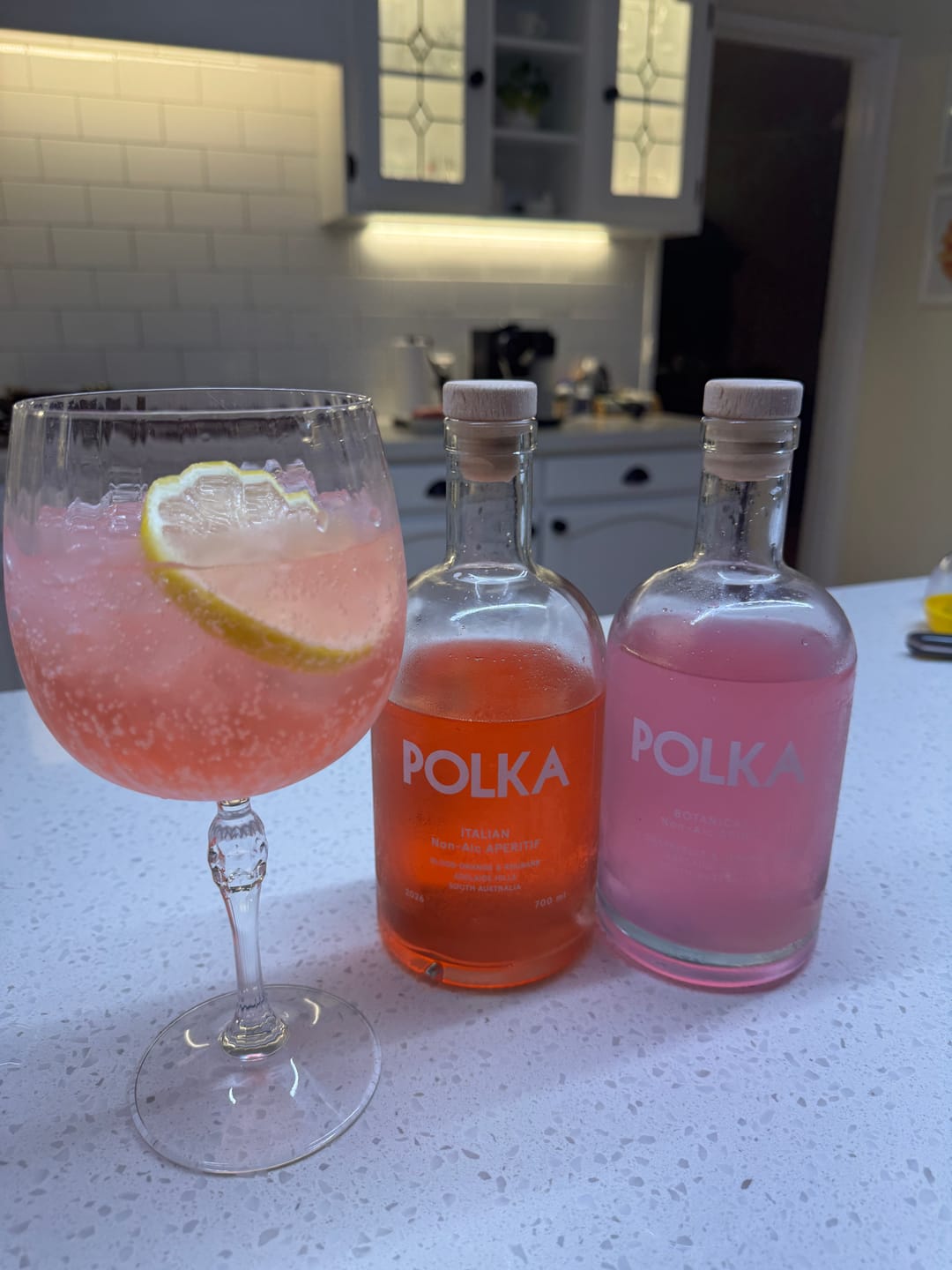 Customer photo review of Non-Alc Botanical Spirit