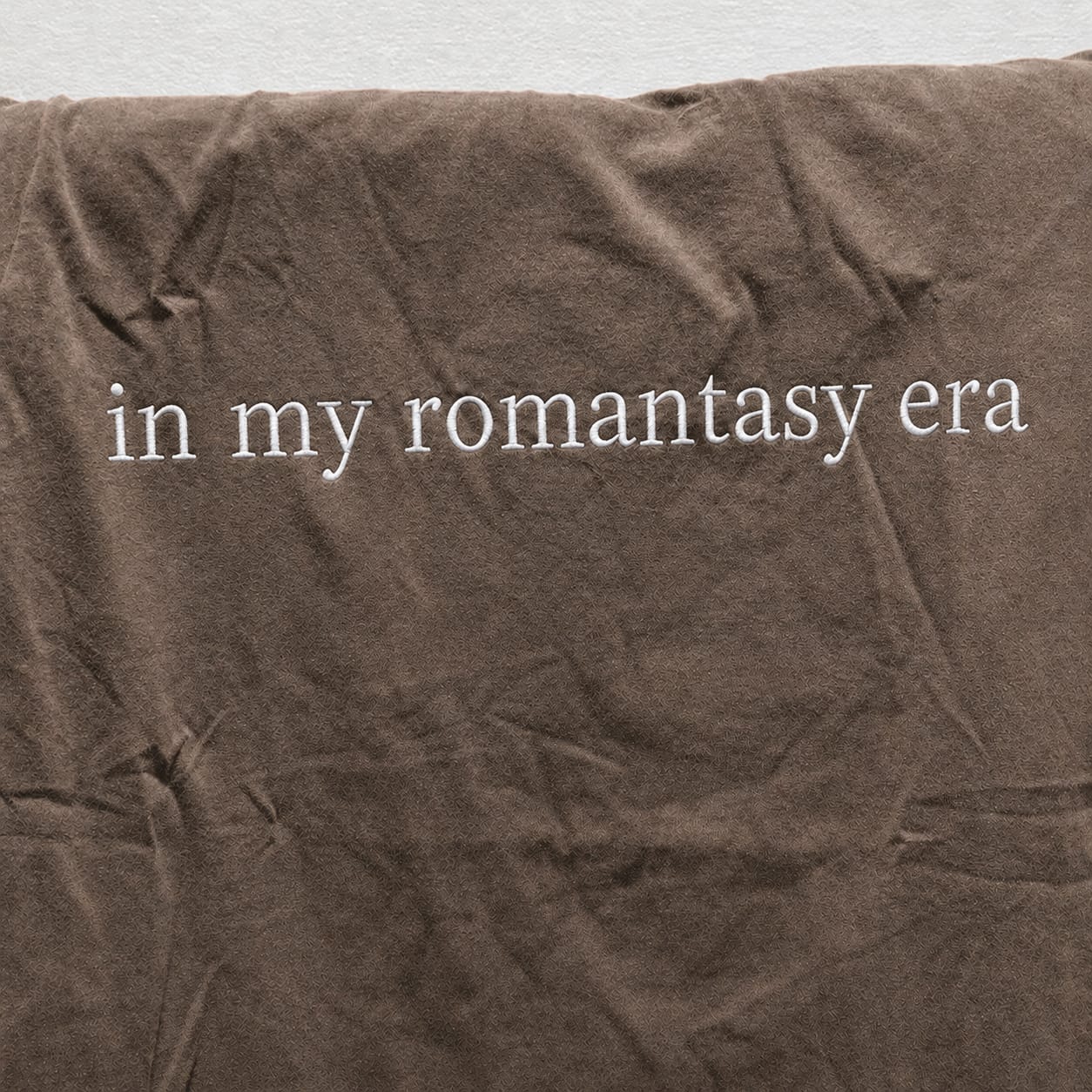 Customer photo review of In My Romantasy Era Embroidered Comfort Colors T-Shirt | BookTok Reader Gift