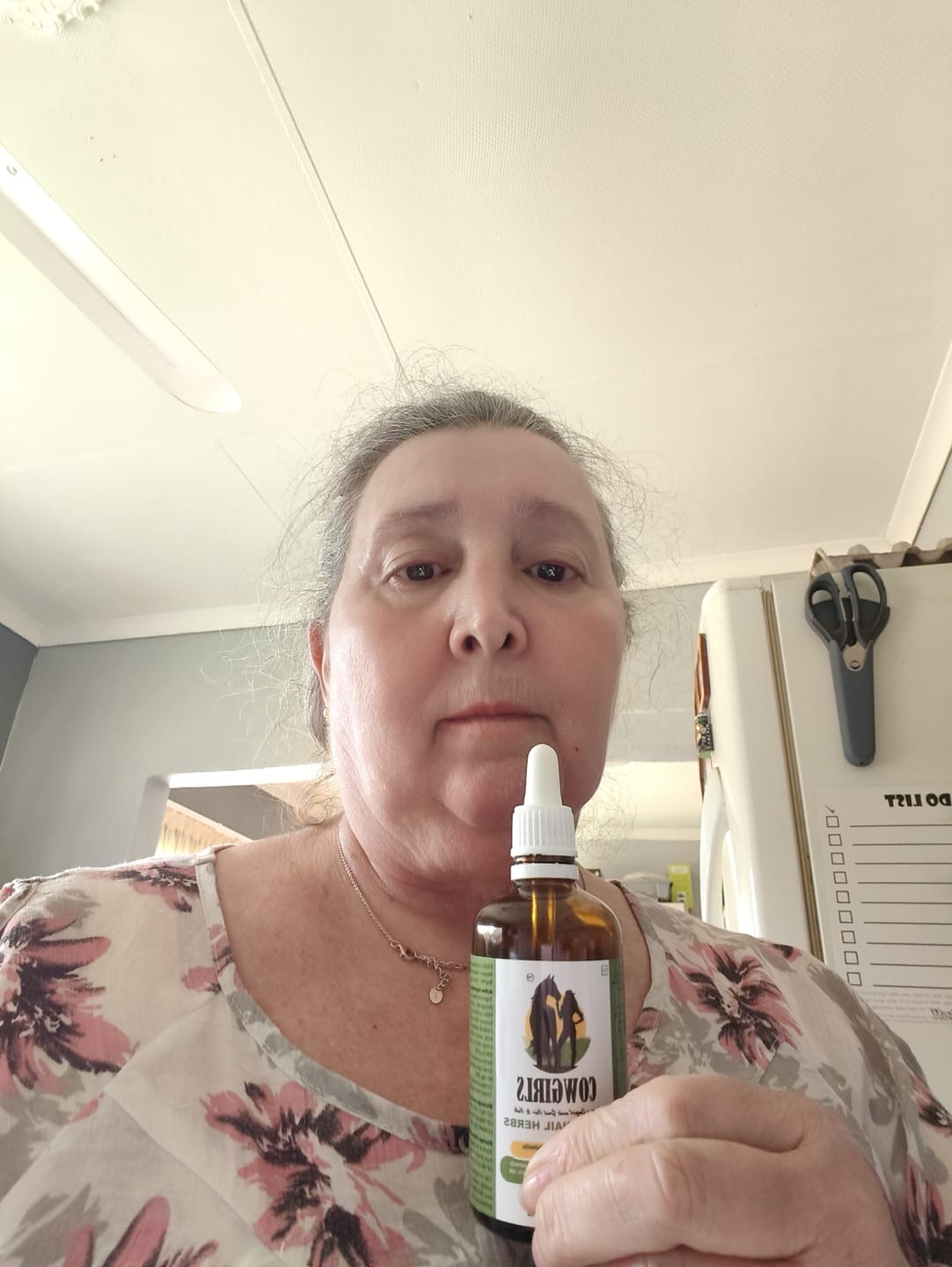 Customer photo review of Hair & Nail Herbs Tincture