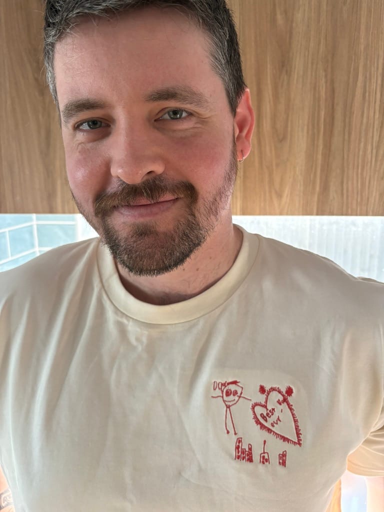 Customer photo review of CUSTOM Men's Kid's Drawing T-shirt