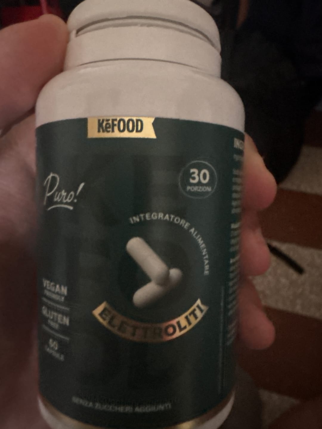 Customer photo review of ELETTROLITI MAGNESIO MALATO, POTASSIO, SODIO