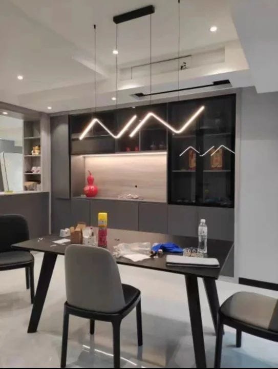 Customer photo review of Pendente Linear LED Hoffa 45cm ou 90cm