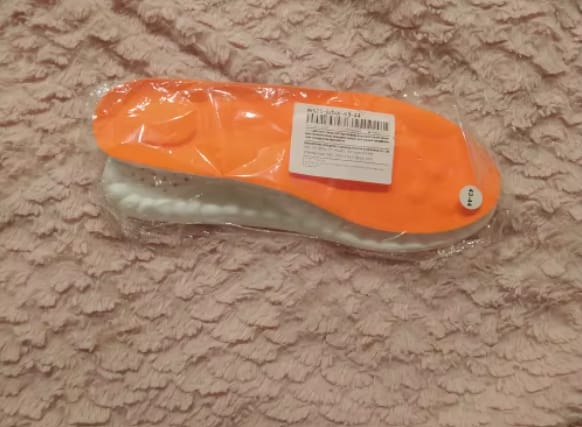 Customer photo review of Plantilla Ortopédica  de alta amortiguación