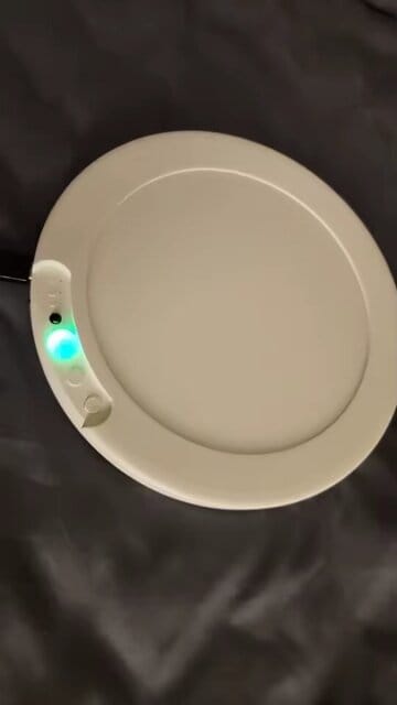 Customer photo review of OLORAZ™ Wireless Motion Sensor Ceiling Light – No Wiring, Rechargeable