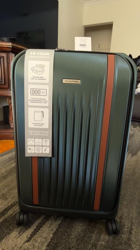 Customer photo review of Montecito 2.0 Hardside Check-in Cargo Trunk, 105 L