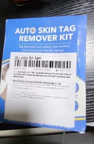 Customer photo review of Removedor de verrugas sin dolor