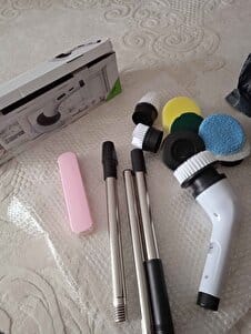 Customer photo review of 7'si 1 Arada Kablosuz Elektrikli Temizlik Fırçası
