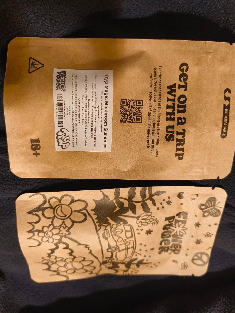 Customer photo review of 🍄 Tryp Magic Mushroom Gummies
