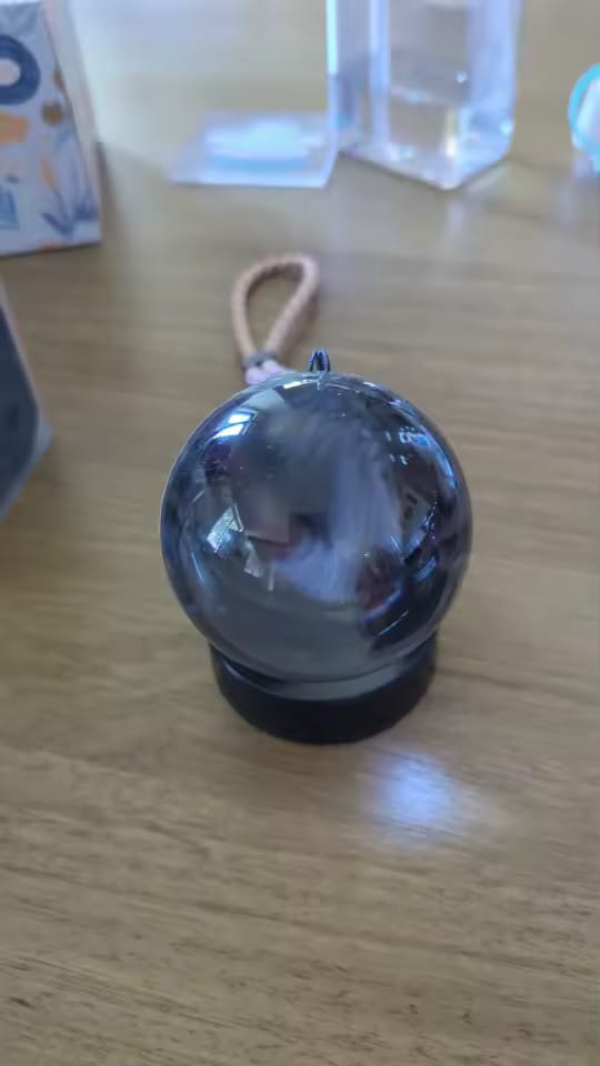Customer photo review of 3D Video Crystal Ball