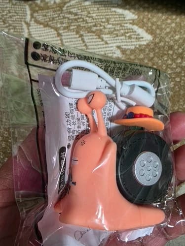 Customer photo review of Mushi Voice Grabadora