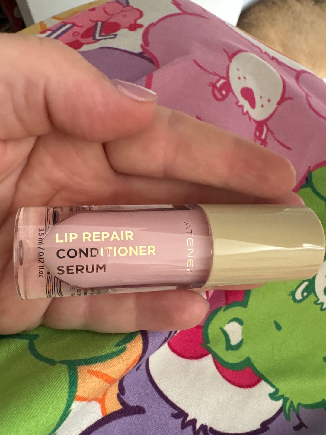 Customer photo review of LIP REPAIR CONDITIONER SERUM
