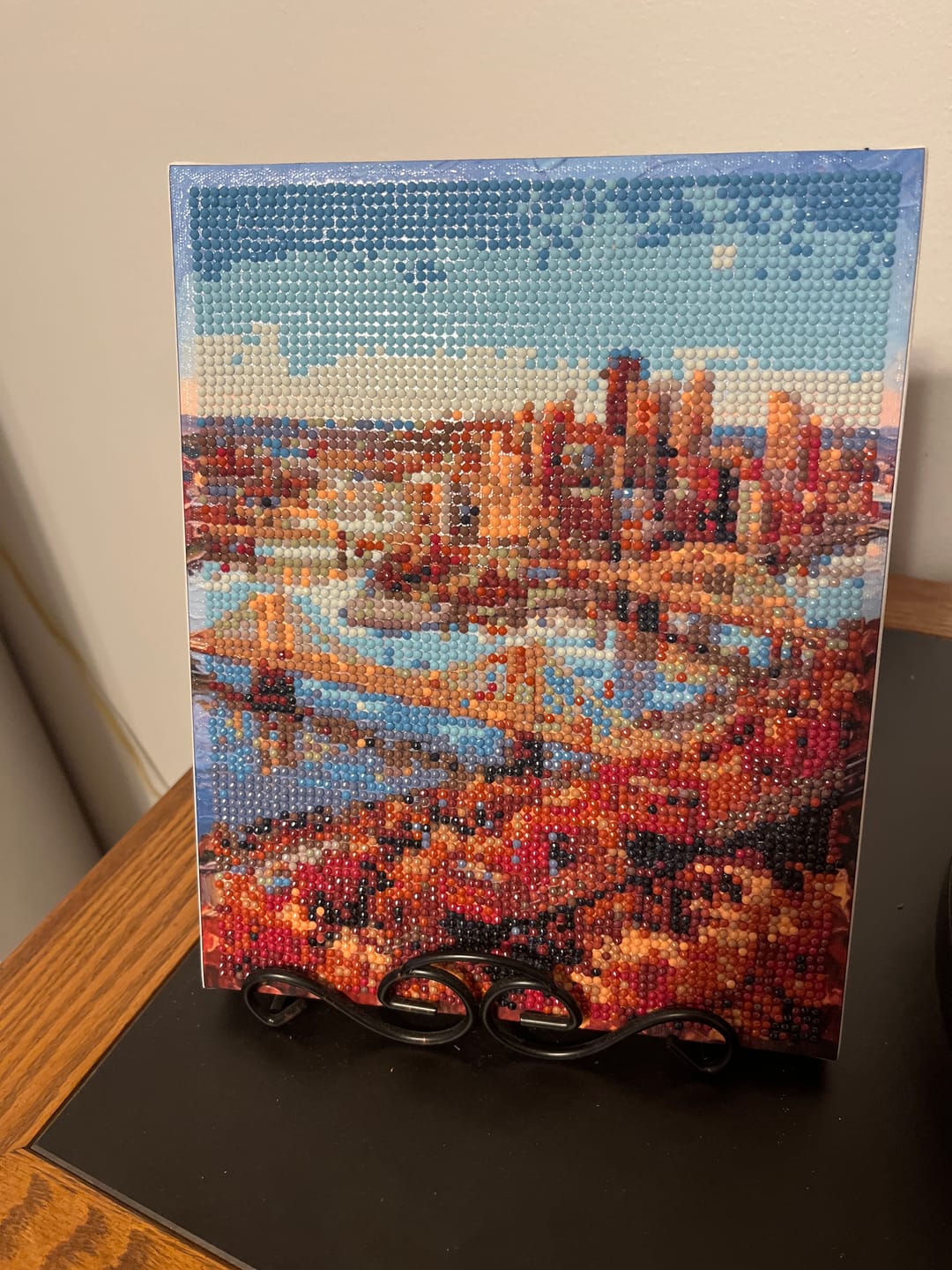 Customer photo review of Pittsburgh Incline At Dusk (Diamond Painting)