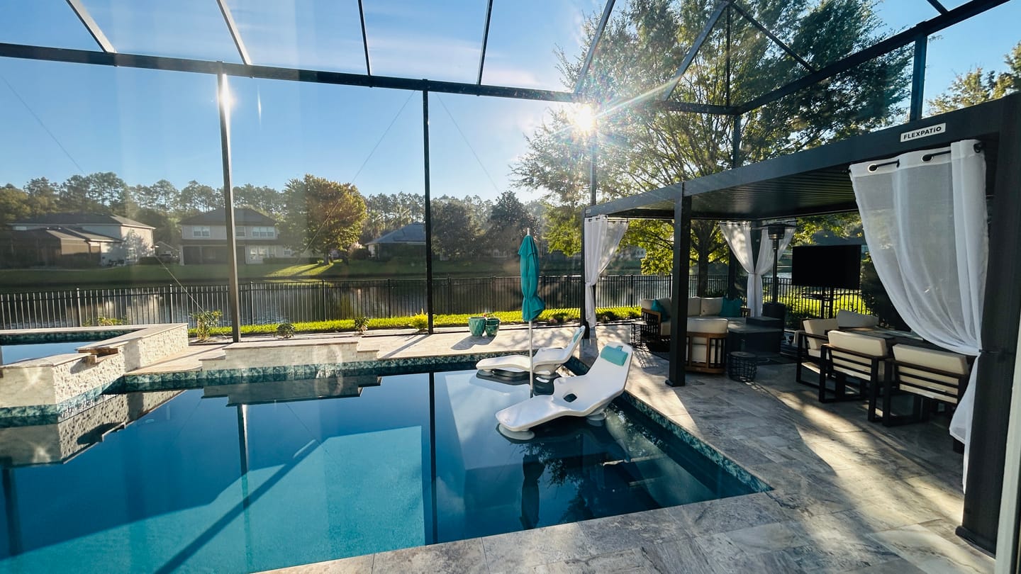 Customer photo review of FlexPatio POWER+ PRO Gen 2 Motorized Pergola
