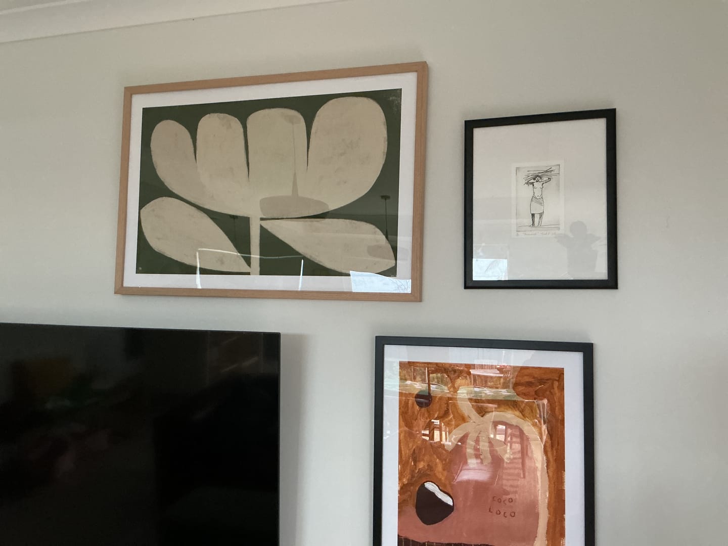 Customer photo review of Big Flower on Green by Marco Marella | Art Print