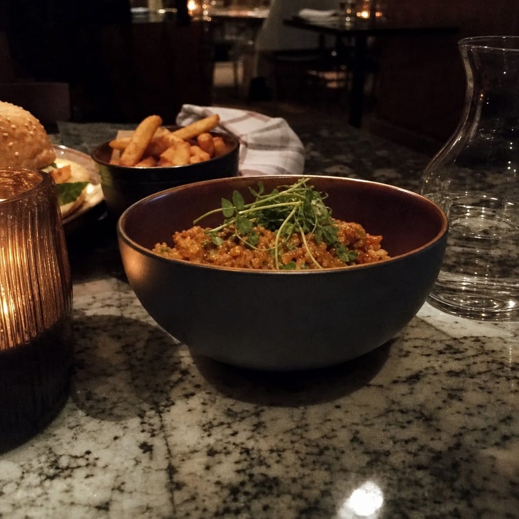 Customer photo review of Deep Bowls 770ml Black Porcelain for Casual Dining (Pack of 6)