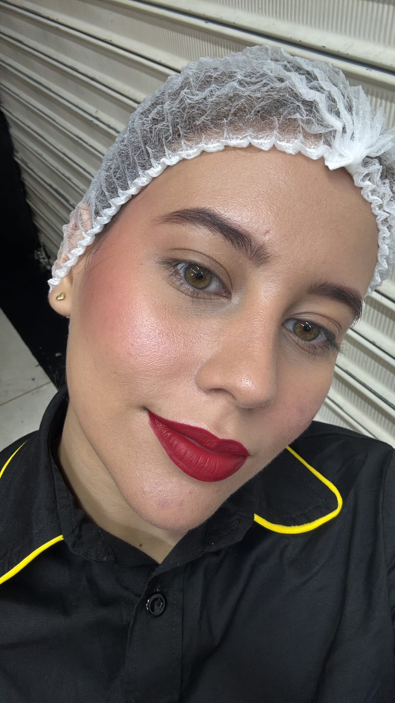 Customer photo review of POLVO EN GEL MATIFICANTE