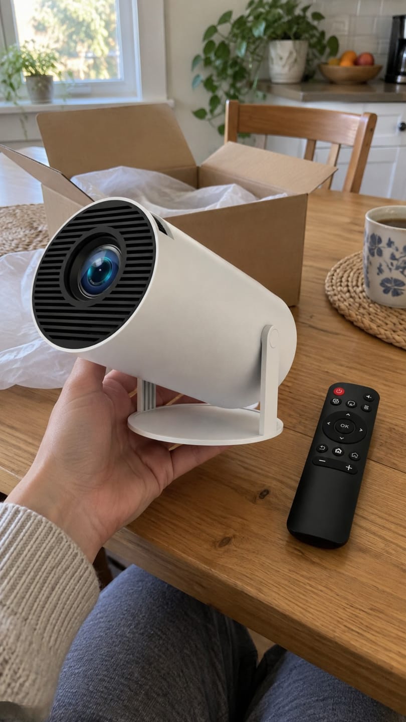 Customer photo review of FourthBeam™ Projector for Readers