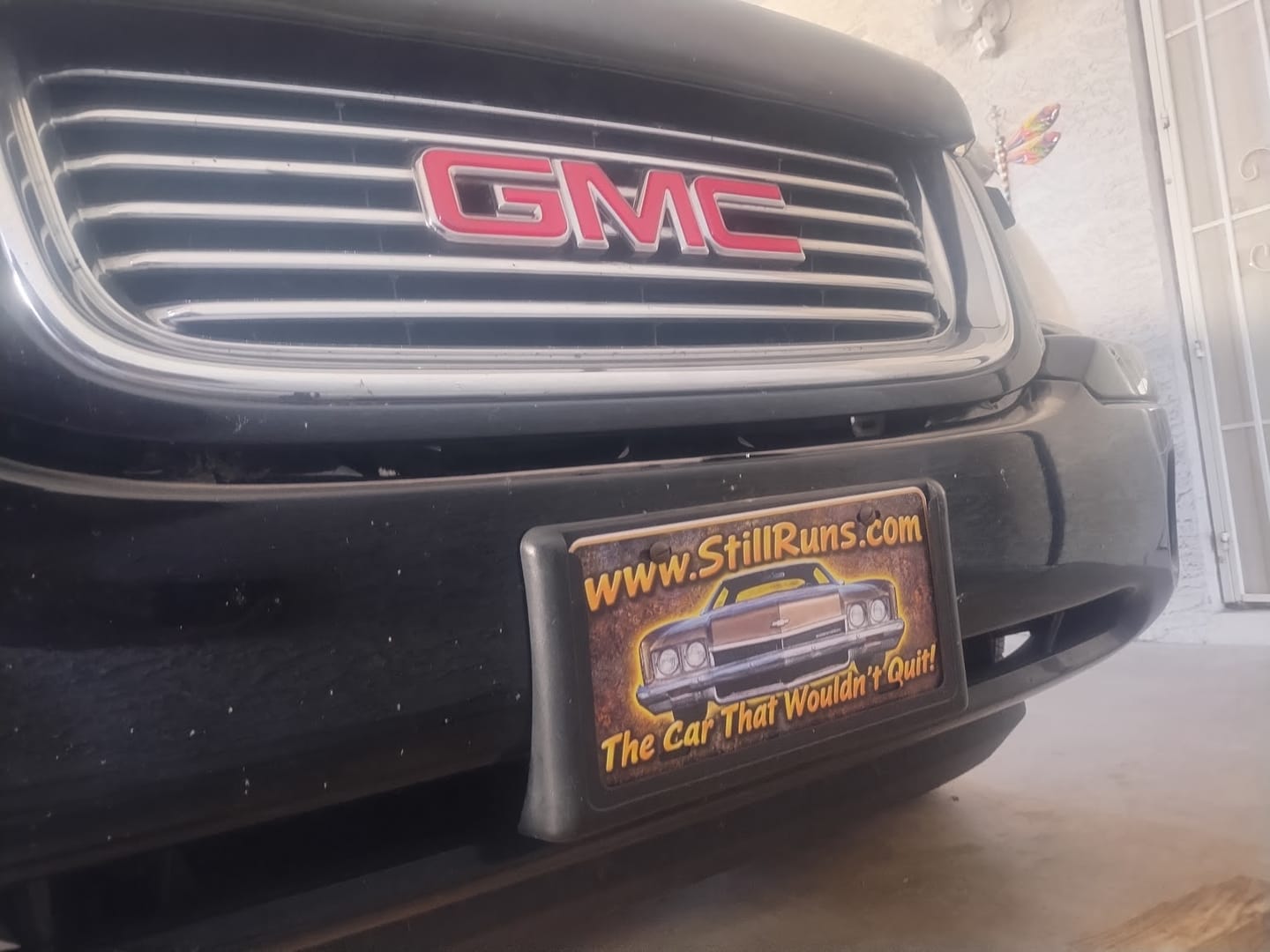 Customer photo review of Print Custom License Plate