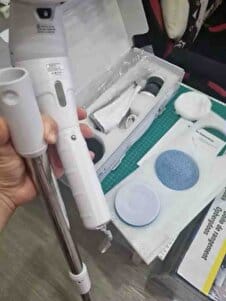 Customer photo review of 7'si 1 Arada Kablosuz Elektrikli Temizlik Fırçası