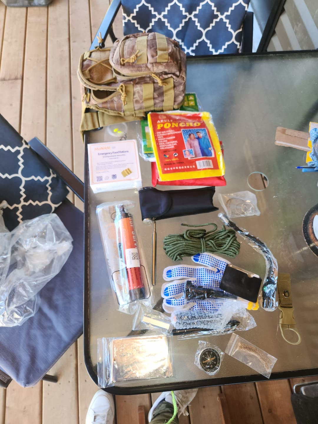Customer photo review of 14-Day Emergency Survival Kit